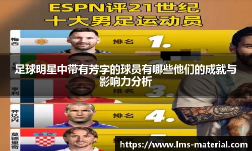 足球明星中带有芳字的球员有哪些他们的成就与影响力分析
